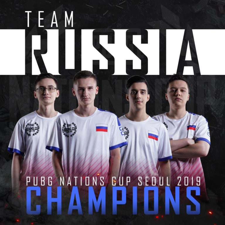 PUBG Nations Cup Seoul 2019 Champions